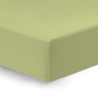 Elastické prestieradlo na posteľ z obľúbeného Jersey úpletu v živej zelenej farbe s gumou po celom obvode plachty, vhodná aj na vyššie matrace.
