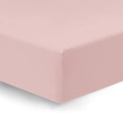Napínacia plachta Jersey Super Stretch ružovej farby na matrace až do výšky 30 cm.