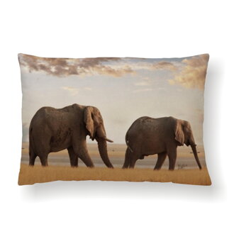 Dekoračný vankúš ELEPHANTS