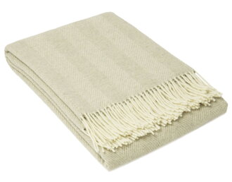Vlnená deka MERINO PALMA Beige 