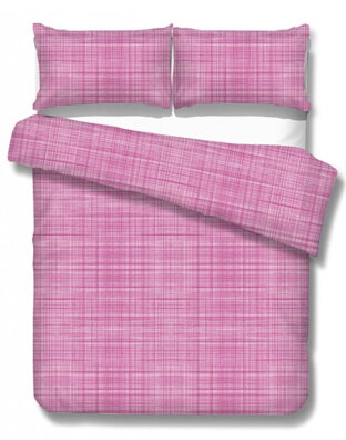 Saténové obliečky KOMBI Fuchsia