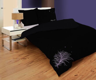 Posteľné obliečky SLEEP WELL ČIERNA