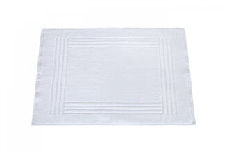 Kúpeľňová predložka Sofi White | 100% bavlna | 50x70