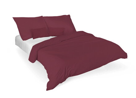 Damaškové obliečky Burgundy - 4 set