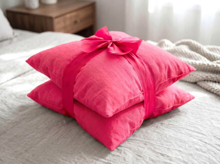 Set vankúšikov SOFT Fuchsia