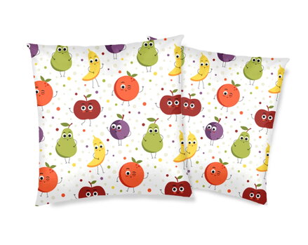 2 set obliečok na vankúš HAPPY FRUITS