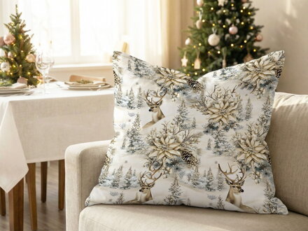 Dekoračný vankúš WINTER FOREST