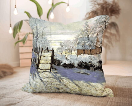 Dekoračný vankúš CLAUDE MONET - Straka