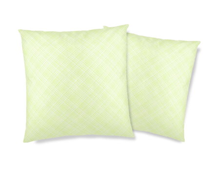2 set obliečok na vankúš PASTEL Limetková