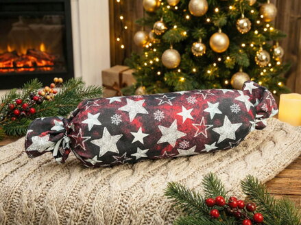 Vianočný valec SUPERNOVA Červená