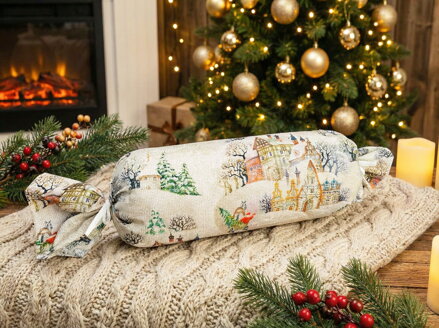 Vianočný valec VIANOČNÁ DEDINA