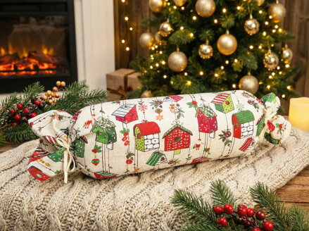 Vianočný valec VTÁČIA BÚDKA