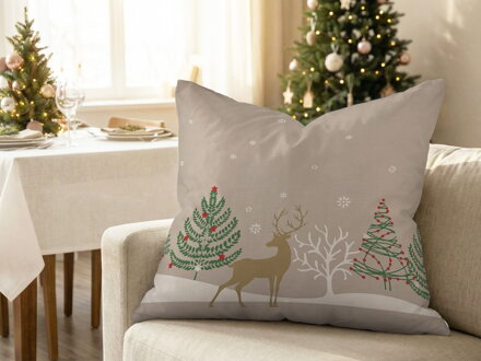 Dekoračný vankúš UPSALA Brown