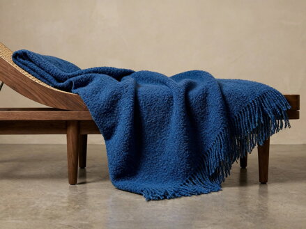 Deka BOUCLÉ Royal blue