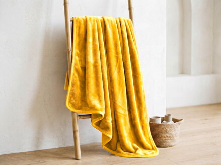 Hrejivá deka ADELA VELVET Honey