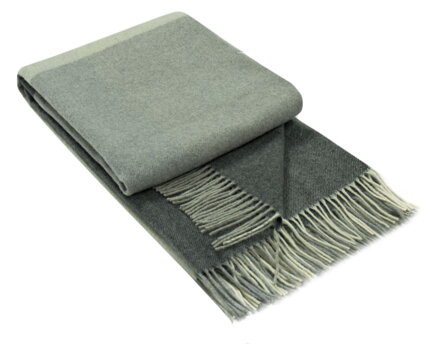 Kašmírová deka ANDORA Iron Grey