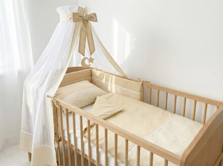 Detský 3-set DOTS STRIPES Mocca