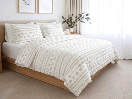 Hotelové obliečky - KREP Čičmany Mocca