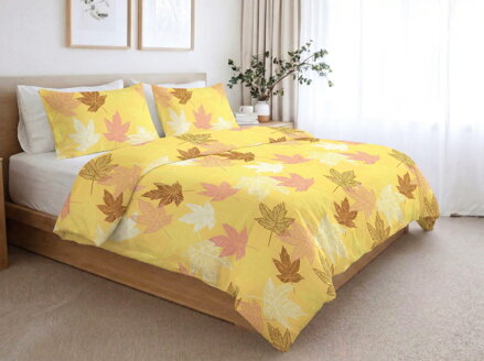 Hotelové obliečky RADÔSTKA Yellow 10ks