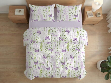 Krepové návliečky DAISY Violet