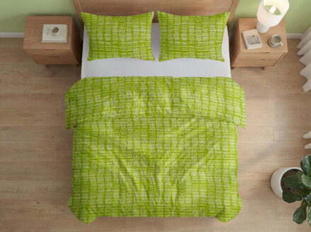 Krepové návliečky SPLIT Lime