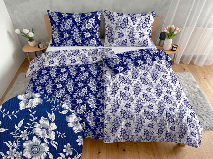 Krepové návliečky ZÁZRIVÁ Blue