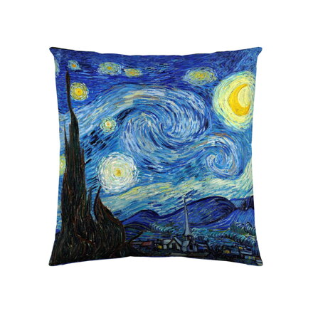 Dekoračný vankúš Vincent van Gogh - STARRY NIGHT