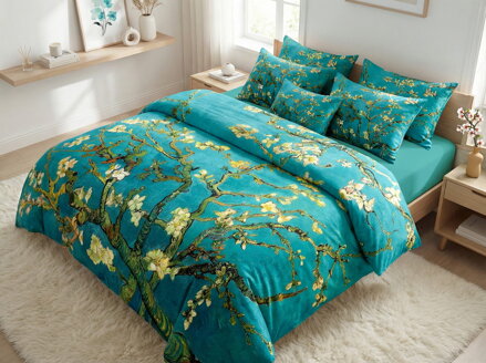 Obliečky MAKOSATÉN Vincent van Gogh - Blossom Almond