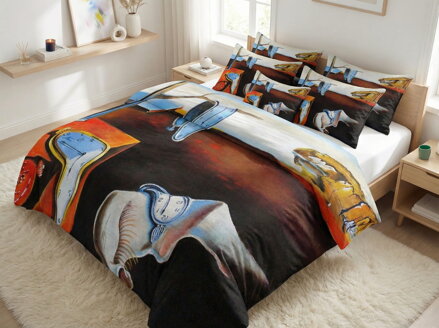 Obliečky MAKOSATÉN Salvador Dalí - Perzistencia pamäti