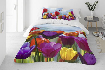 Obliečky MAKOSATÉN Tulips