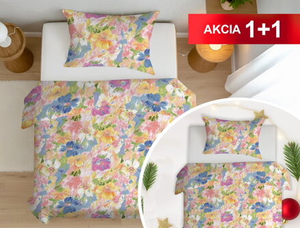 Bavlnené obliečky 1+1 RENOIR Orange