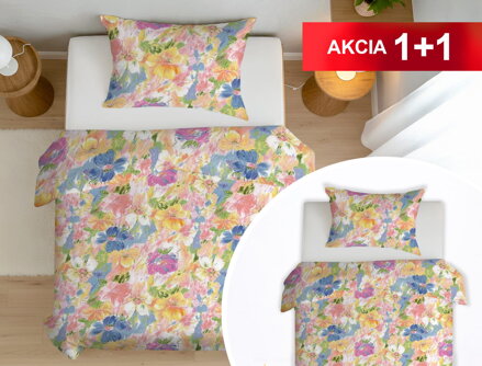 Bavlnené obliečky 1+1 RENOIR Orange