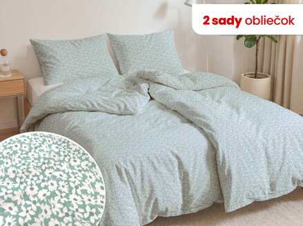 Bavlnené obliečky 1+1 SOFIA Sage