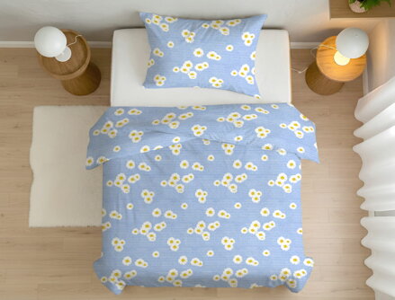 Bavlnené obliečky CAMELIA Blue