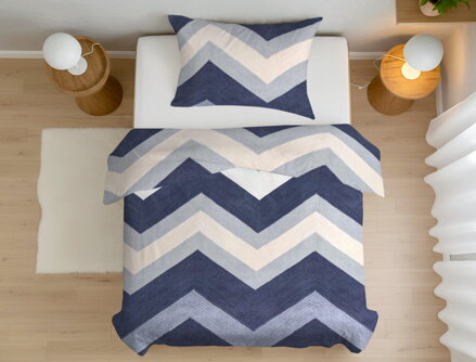 Bavlnené obliečky DARCY Navy