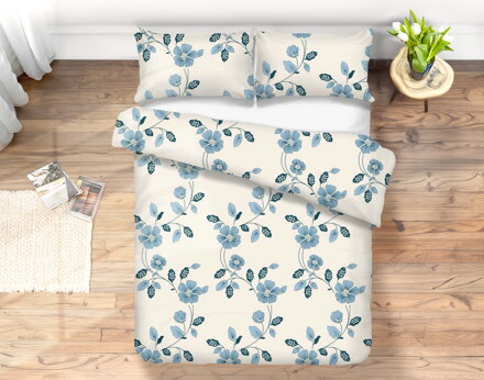 Bavlnené obliečky FAUNA Blue