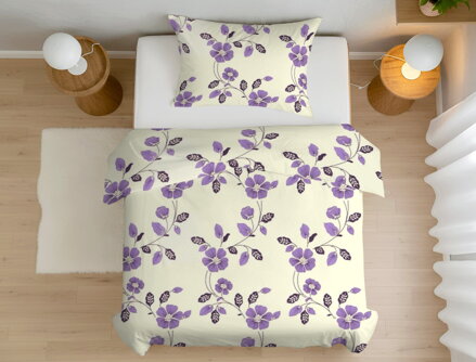Bavlnené obliečky FAUNA Violet