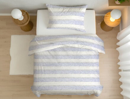 Bavlnené obliečky LADCE Blue