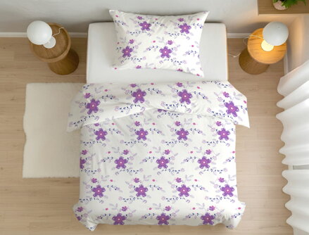 Bavlnené obliečky LATINA Lila