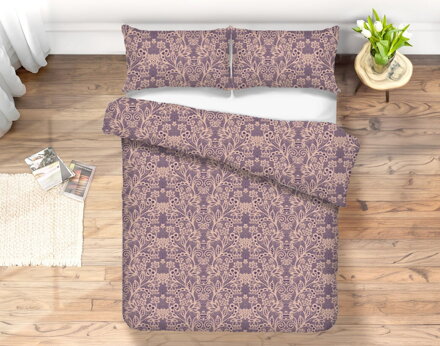 Bavlnené obliečky LEVOČA Plum