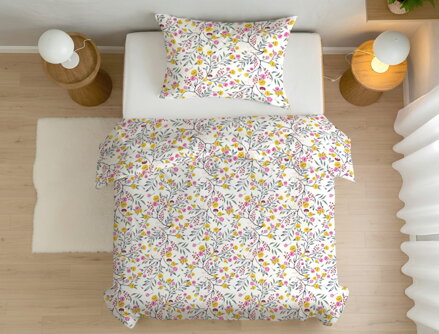 Bavlnené obliečky NICE Yellow