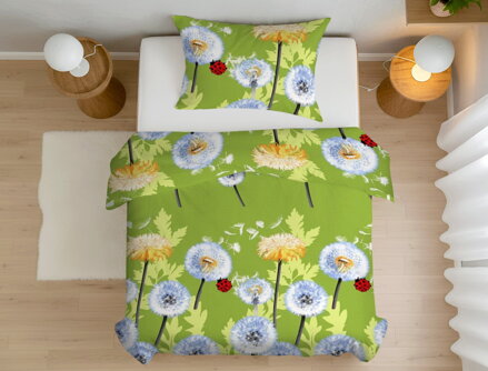 Bavlnené obliečky ORAVA Zelená