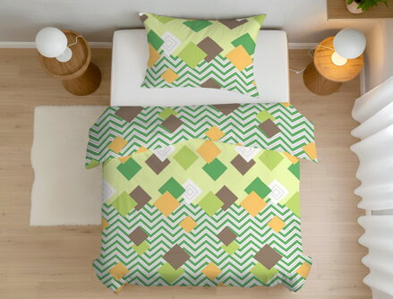 Bavlnené obliečky PLAVNICA Green