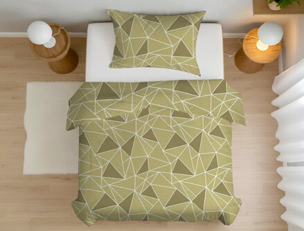 Bavlnené obliečky ŠTÚROVO Olive