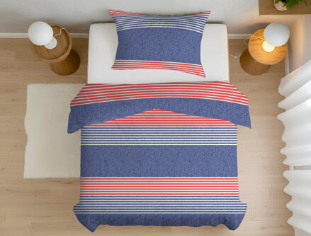 Bavlnené obliečky SMART Blue