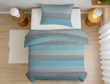 Bavlnené obliečky TUNIS Blue