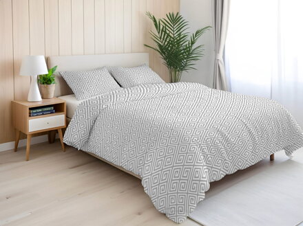 Bavlnené obliečky STOCKHOLM Sivá Bavlnené obliečky STOCKHOLM Sivá