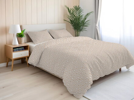 Bavlnené obliečky STOCKHOLM Mocca Bavlnené obliečky STOCKHOLM Mocca