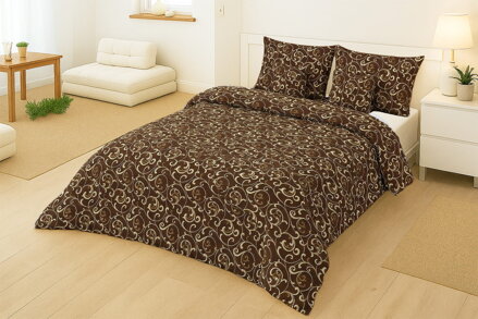 6-dielna posteľná súprava DARIA Brown