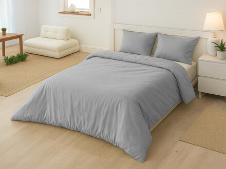 Obliečky z mikrovlákna LIGHT GREY